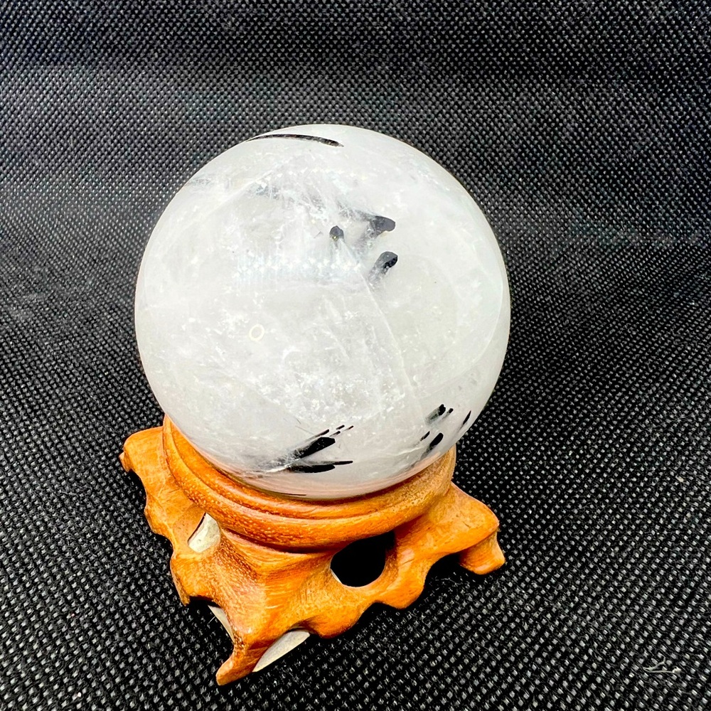 Black Tourmaline Sphere 7oz